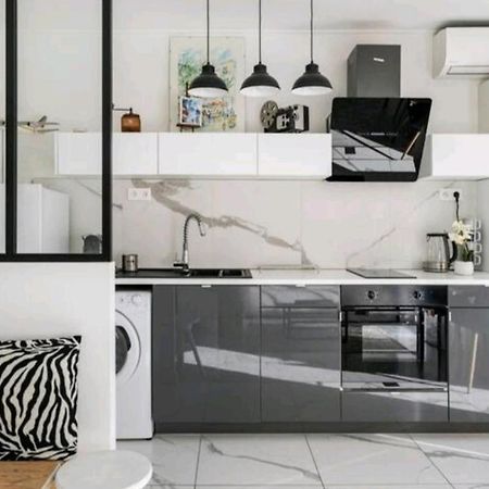 Design Loft Studio Climatise Parking Et Piscine Vallauris Exterior foto