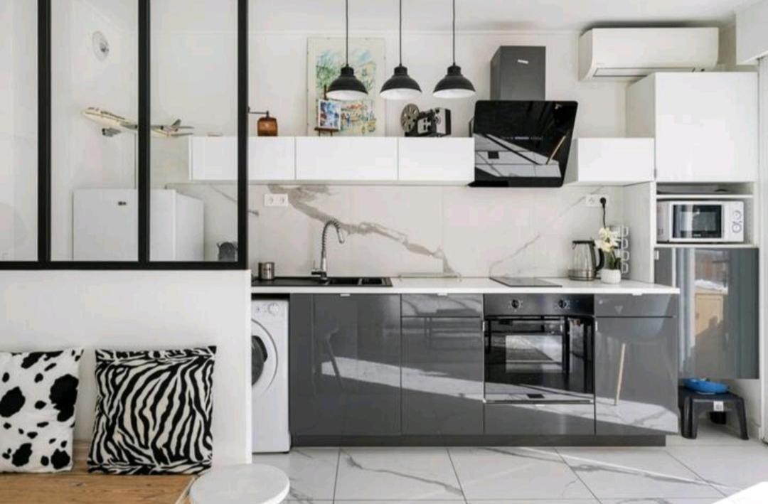 Design Loft Studio Climatise Parking Et Piscine Vallauris Exterior foto